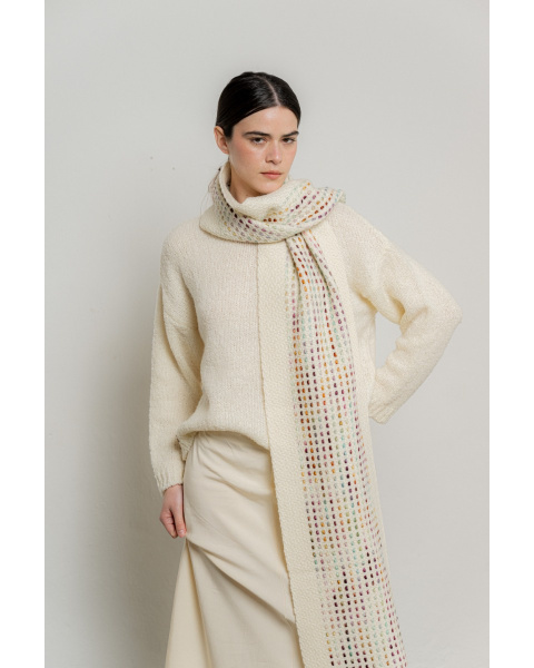 Shawl Piriapolis in Off White