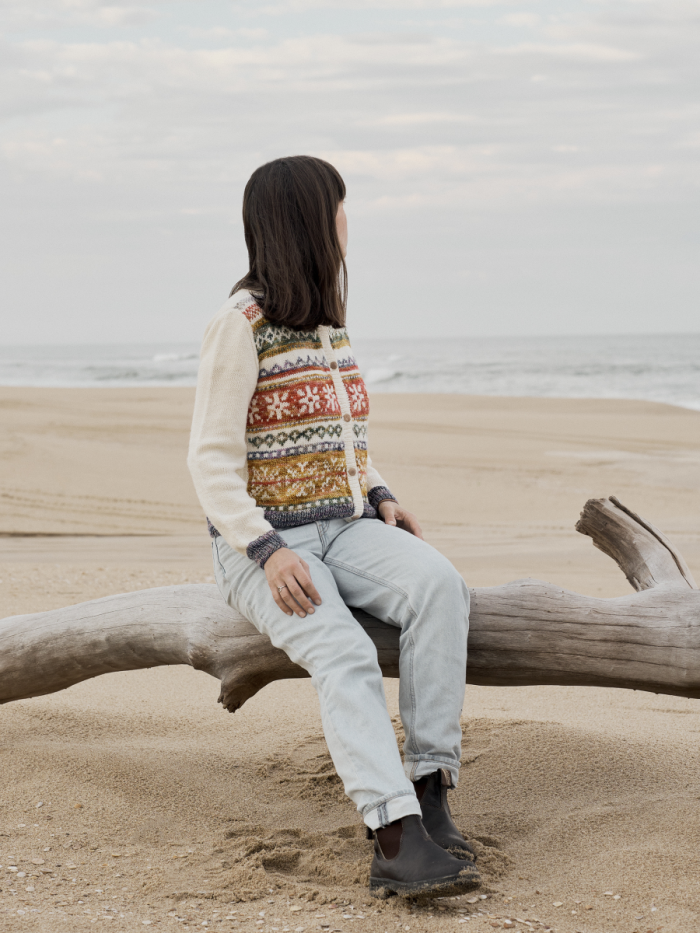 Amalia Cardigan by Gabriella Calderini and Cecilia Lalanne