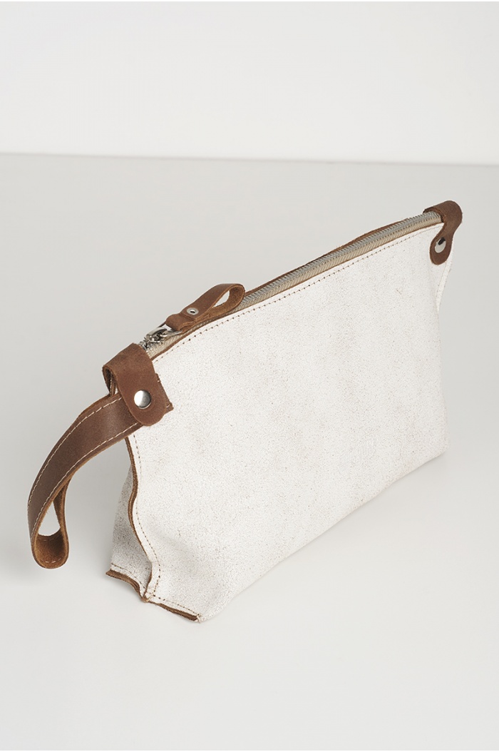 Abeto Leather Bag in White