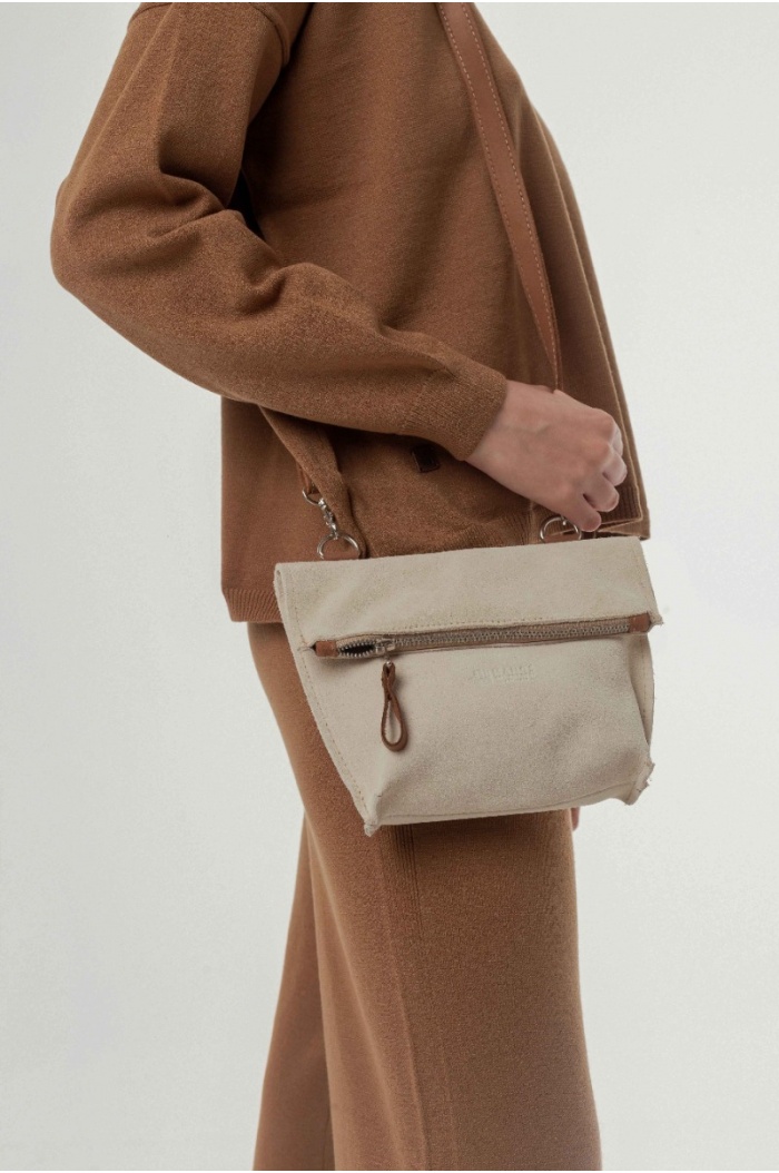 Abeto Mini Handbag in Off-white