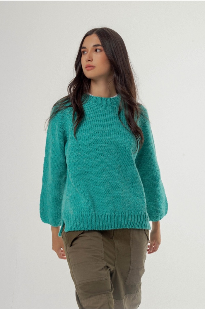 Sweater Merino Girgola Green