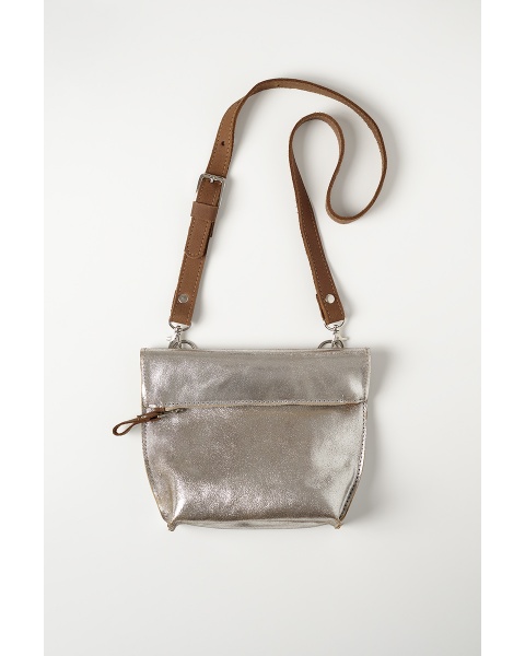 Abeto Mini Handbag in Silver